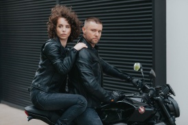 Blugi moto SECA Delta One femei negru - Img 6