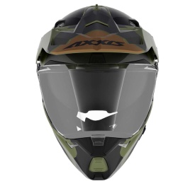Casca adventure/touring/off road Axxis model Wolf DS Hydra B6 verde mat - tip viziera: MT-V-20 - Img 6