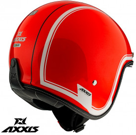 Casca Axxis model Hornet SV Royal A5 rosu lucios (ochelari soare integrati) - Img 3