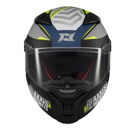Casca integrala Axxis Fenix Essence C2 gri/albastru mat - tip viziera: MT-V-31B - DKS429 - Img 3