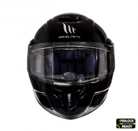 Casca integrala modulabila motociclete MT Atom SV negru lucios Pinlock ready – tip MT-V-16 - Img 2