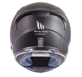 Casca integrala motociclete MT KRE SV negru mat (fibra sticla) - cu ochelari soare integrati - Img 7