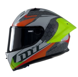 Casca integrala MT KRE+ Carbon Projectile D2 gri lucios - 100% carbon - FIM approved - Img 8