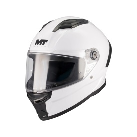 Casca integrala MT Stinger 2 Kids Pure A0 alb lucios - tip viziera: MT-V-28B - casca de copii - Img 8