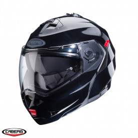 Casca modulabila (flip-up) Caberg model Duke X SV Smart black (negru lucios) Pinlock ready - lentila Pinlock NU este inclusa - Img 1