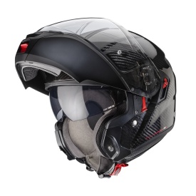Casca modulabila (flip-up) Caberg model Levo X 94 carbon Pinlock ready - lentila Pinlock inclusa (100% carbon) - Img 8