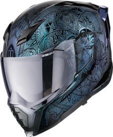 Casca moto ICON Ultraflite™ Opal Mandala Blue MIPS®