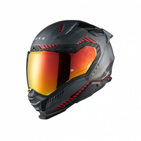 Casca moto NEXX X.WST3 Fluence Grey Red - Img 5