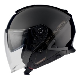 Casca open face MT Thunder III SV Jet A1 negru mat (ochelari soare integrati) – tip MT-V-19 (copie) - Img 8