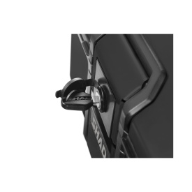 Cutie centrala aluminiu SHAD Terra TR55 D0TR55200B PURE BLACK - Img 4