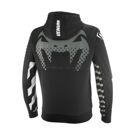 Geaca (hanorac tip hoodie) motociclete barbati Urban Ixon vara model Venum Touch-R MS culoare: negru/alb - Img 2