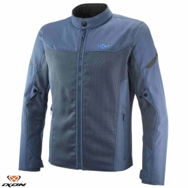 Geaca (jacheta) motociclete barbati Racing/Roadster Ixon vara model Fresh MS culoare: albastru - tip croi: Slim Fit
