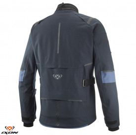 Geaca (jacheta) motociclete barbati Touring/Adventure Ixon All season model M-Skeid MS culoare: navy (albastru) (geaca laminata; waterproof pe exterior) - Img 2