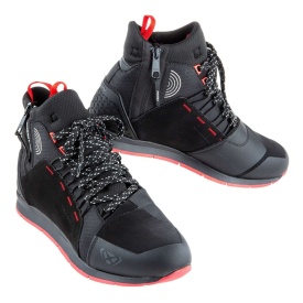 Ghete moto Urban barbati All Season Ixon model Freaky WP MS culoare: negru/rosu/alb (100% waterproof) - Img 5