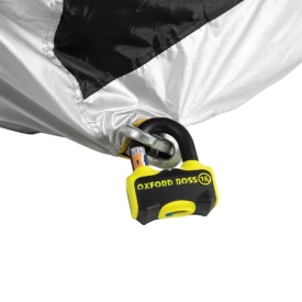 Husa ATV/Quad exterior Oxford Aquatex (argintiu-negru) marime S - waterproof - Img 2