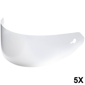 Kit 5 tear-off (kit 5 folii transparente) casca integrala Caberg model Drift - Drift Evo - Img 2