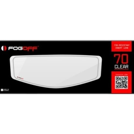 Lentila antiaburire transparenta FOGOFF - compatibila cu castile flip-up (modulabile) MT Atom 2 SV (tip MT-V-35 - FOG013) - Max Vision