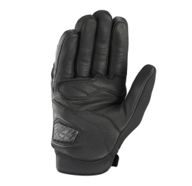 Manusi barbati Roadster vara piele/textil Ixon model Rise Air 2 MS culoare: negru/alb - degete tactile - Img 2