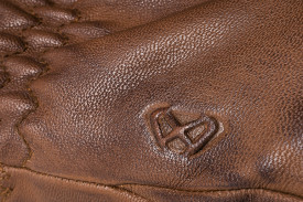 Manusi barbati Urban/heritage vara piele Ixon model RS Nizo MS culoare: camel (maro) - degete tactile - Img 3
