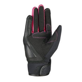 Manusi femei Roadster vara piele/textil Ixon model RS Launch LS culoare: negru/fuchsia (roz) - degete tactile - Img 4
