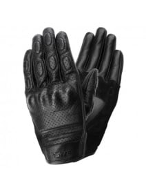 Manusi moto piele SECA Tabu II black perforate - Img 1