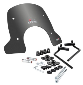 Parbriz mic fumuriu "New line" Vespa GTS - GTS Super - Super Sport - Supertech iGet - HPE (23-) 4T 4V LC 125-300cc