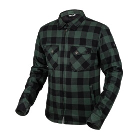 Camasa moto SECA MARSHAL II green (protectii incluse)