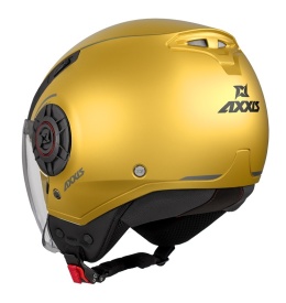 Casca Axxis model Metro S A3 galben mat (open face) - omologare noua ECE 22.06 - Img 4