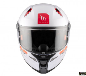Casca integrala MT Revenge 2 S A0 alb lucios - omologare noua ECE 22.06 - tip viziera: MT-V-14B - Img 3