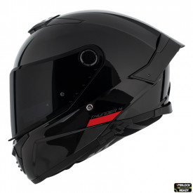 Casca integrala MT Thunder 4 SV A1 negru lucios (ochelari soare integrati) - tip viziera MT-V-28B - Img 1