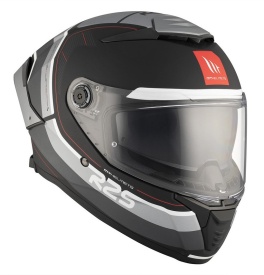 Casca integrala MT Thunder 4 SV R25 B2 negru/gri mat (ochelari soare integrati) - Img 8