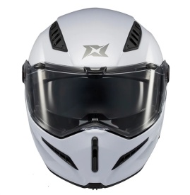 Casca modulabila Axxis GhostFighter SV A0 alb lucios (ochelari soare integrati) – tip viziera: MT-V-36 - Img 9