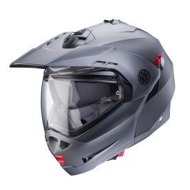 Casca modulabila (flip-up)/adventure Caberg model Tourmax X SV gun metal (titanium) mat Pinlock ready - lentila Pinlock inclusa - Img 8