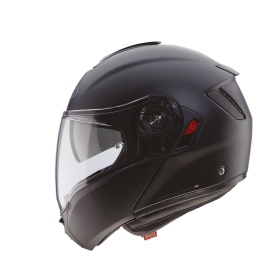 Casca modulabila (flip-up) Caberg model Levo X 17 negru mat Pinlock ready - lentila Pinlock inclusa (fibra de sticla) - Img 7