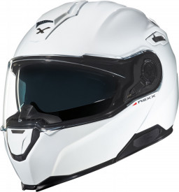 Casca moto flip-up NEXX X.Vilitur Plain White - Img 4