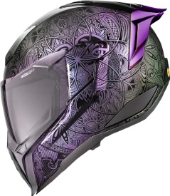 Casca moto ICON Ultraflite™ Opal Mandala MIPS® Purple - Img 4
