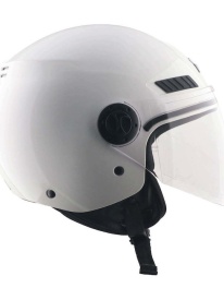 Casca open face Axor Kioto alb