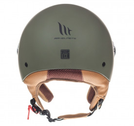 Casca open face motociclete MT Street S A6 verde mat - omologare noua ECE 22.06 - Img 3