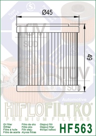 Filtru de ulei HIFLOFILTRO HF563 - Img 2