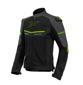 Geaca (jacheta) barbati Racing vara Seventy model SD-JR60 Thunder culoare: negru/gri/galben fluor - Img 6