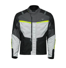 Geaca (jacheta) barbati Touring/Adventure Seventy iarna model SD-JT83 Tonale culoare: negru/gri/galben fluor - Img 5