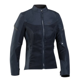 Geaca (jacheta) motociclete femei Racing/Roadster Ixon vara model Fresh LS culoare: navy (albastru) - Img 5