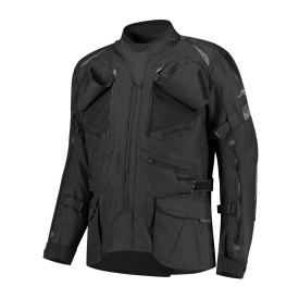 Geaca moto touring Rusty Stitches Cliff Black - Img 3