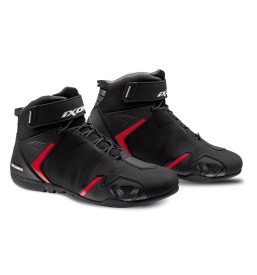 Ghete moto Roadster barbati All Season Ixon model Gambler WP MS culoare: negru/rosu (100% waterproof) - Img 5