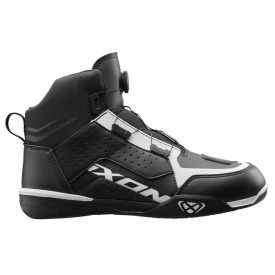 Ghete moto Urban/Roadster barbati All Season Ixon model Vyper WP MS culoare: negru/alb (100% waterproof) - Img 2
