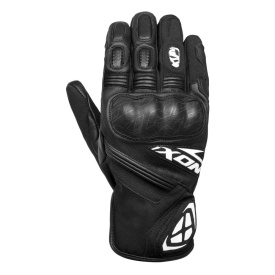 Manusi barbati Roadster Mid-season textil/piele Ixon model MS Rage MS culoare: negru/alb – degete tactile - waterproof - Img 5