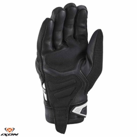 Manusi barbati Roadster vara textil/piele Ixon model MIG 2 MS culoare: negru/alb - degete tactile - Img 2
