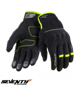 Manusi barbati Urban vara Seventy model SD-C54 negru/galben - degete tactile - Img 2