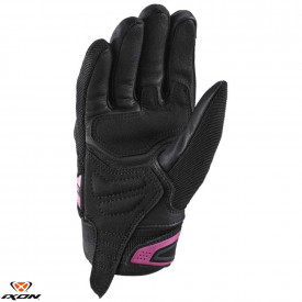 Manusi femei Roadster vara textil/piele Ixon model MIG 2 LS culoare: negru/fuchsia (roz) - degete tactile - Img 2