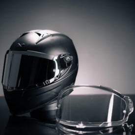 NEXX X.R2 Plain Black Silver Edition (viziera silver cadou + pinlock inclus) - Img 1